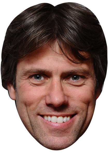 John Bishop Jb - Funny Comedian Fancy Dress Cardboard Celebrity Party Face Mask | Fancy Dress