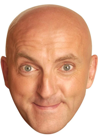 Lee Hurst Jb - Funny Comedian Fancy Dress Cardboard Celebrity Face Mask