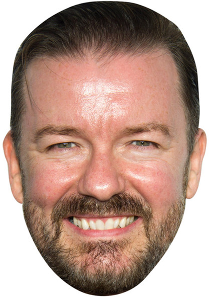 Ricky Gervais Comedian Face Mask