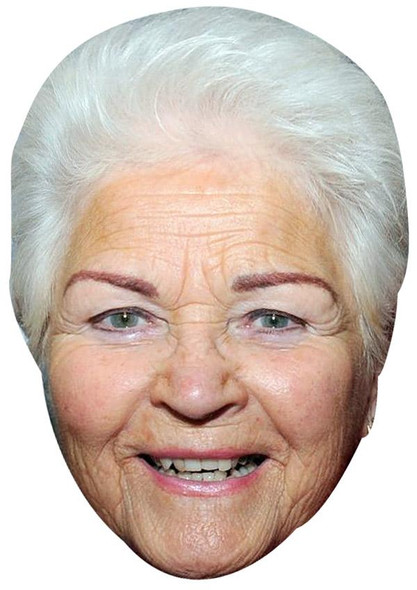 Pam St. Clement Jb - Eastenders Actor Fancy Dress Cardboard Celebrity Face Mask