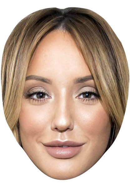 Charlotte Crosby Jb - Geordie Shore Fancy Dress Cardboard Celebrity Face Mask
