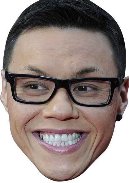 Gok Wan Jb - Tv Star Fancy Dress Cardboard Celebrity Face Mask