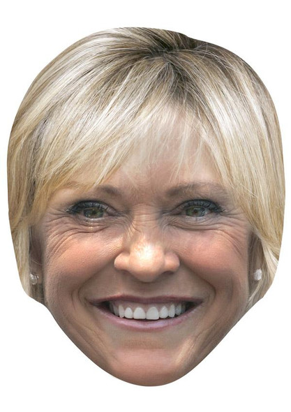 Sue Barker Jb - Tv Star Fancy Dress Cardboard Celebrity Face Mask