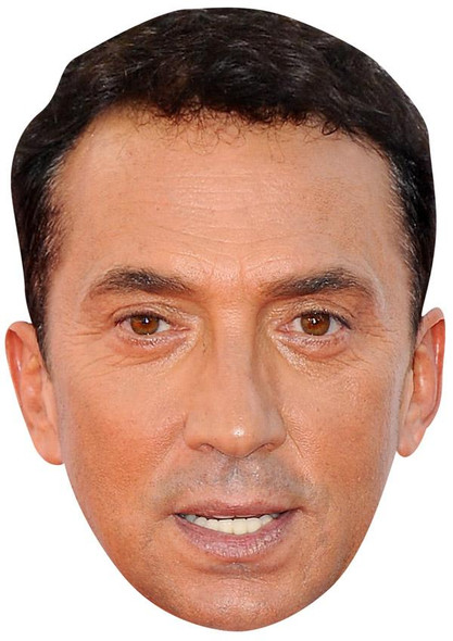 Bruno Tonioli Jb - Strictly Come Dancing Tv Star Fancy Dress Cardboard Celebrity Face Mask