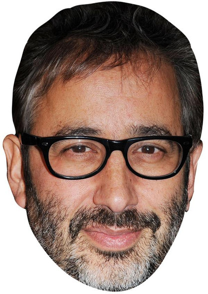 David Baddiel Jb - Tv Star Fancy Dress Cardboard Celebrity Face Mask
