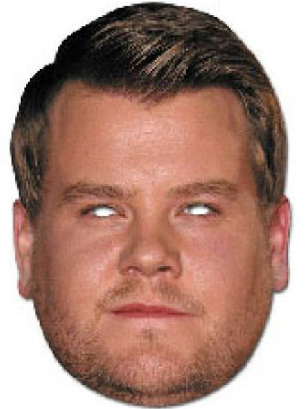 James Cordon Jb - Tv Star Fancy Dress Cardboard Celebrity Face Mask