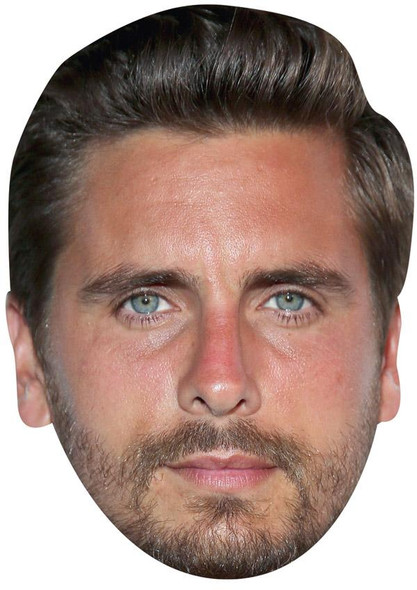 Scott Disick Jb - Tv Star Fancy Dress Cardboard Celebrity Face Mask
