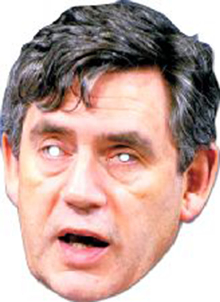Gordon Brown JB- UK Politician Face mask