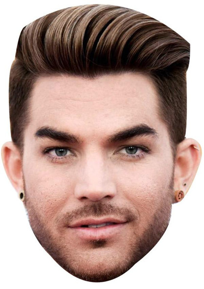 Adam Lambert Jb - Music Star Fancy Dress Cardboard Celebrity Face Mask