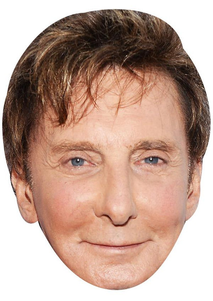 Barry Manilow Jb - Music Star Fancy Dress Cardboard Celebrity Face Mask