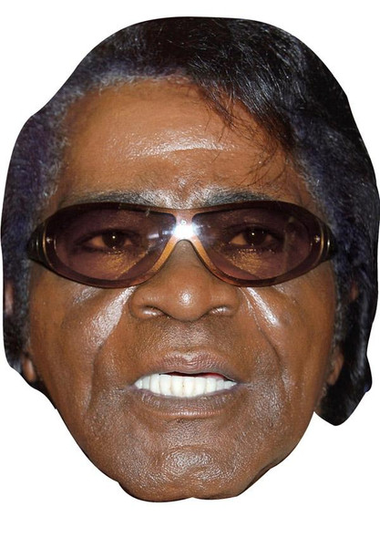 James Brown Jb - Music Star Fancy Dress Cardboard Celebrity Face Mask