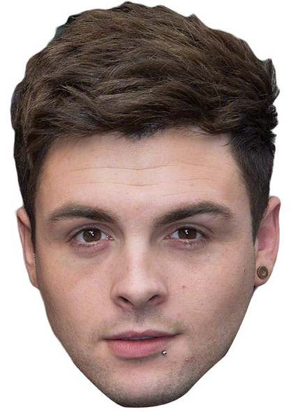Jaymi Hensley Jb - Music Star Fancy Dress Cardboard Celebrity Face Mask