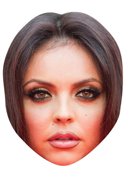 Jesy Nelson Jb - Music Star Fancy Dress Cardboard Celebrity Face Mask