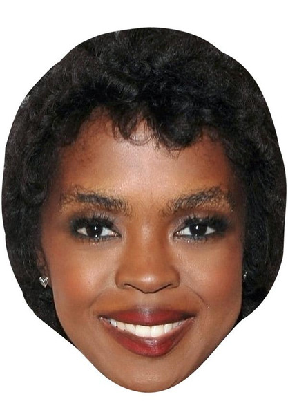 Lauryn Hill Jb - Music Star Fancy Dress Cardboard Celebrity Face Mask