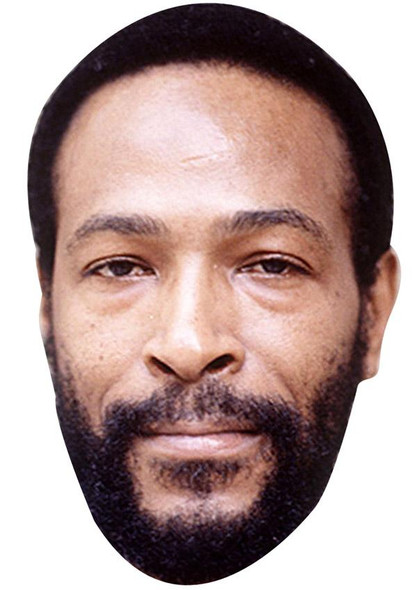 Marvin Gaye Jb - Music Star Fancy Dress Cardboard Celebrity Face Mask