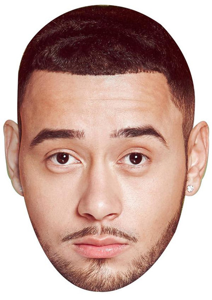 Mason Noise Jb - Music Star Fancy Dress Cardboard Celebrity Face Mask