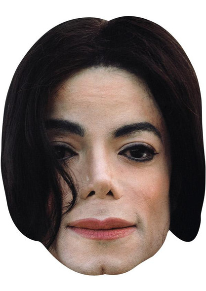 Michael Jackson 2 Jb - Music Star Fancy Dress Cardboard Celebrity Face Mask