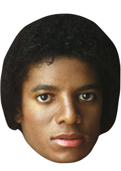 Michael Jackson Off The Wall Jb - Music Star Fancy Dress Cardboard Celebrity Face Mask