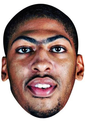 Anthony Davis Jb - Basketball Star Fancy Dress Cardboard Celebrity Face Mask