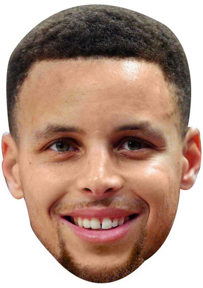 Stephen Curry Jb - Basketball Star Fancy Dress Cardboard Celebrity Face Mask