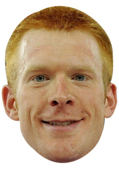 Ed Clancy Jb - Cycling Fancy Dress Cardboard Celebrity Face Mask