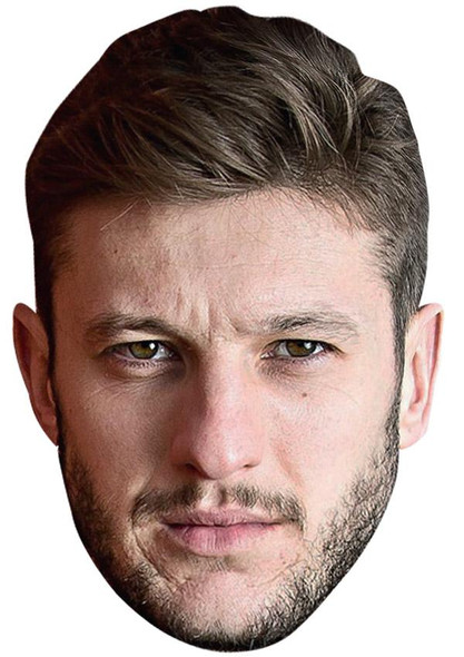 Adam Lallana Jb - Footballer Fancy Dress Cardboard Celebrity Face Mask
