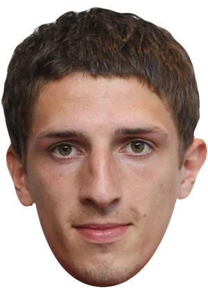 Craig Cathcart Mask Jb - Footballer Fancy Dress Cardboard Celebrity Face Mask