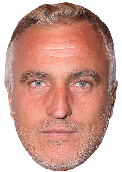 David Ginola Old Jb - Footballer Fancy Dress Cardboard Celebrity Face Mask