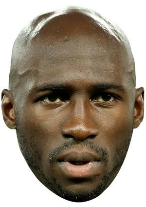 Eliaquim Mangala Mask Jb - Footballer Fancy Dress Cardboard Celebrity Face Mask