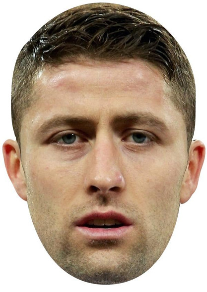 Gary Cahill Jb - Footballer Fancy Dress Cardboard Celebrity Face Mask