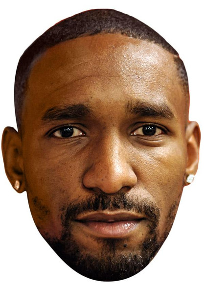 Jermain Defoe Jb - Footballer Fancy Dress Cardboard Celebrity Face Mask