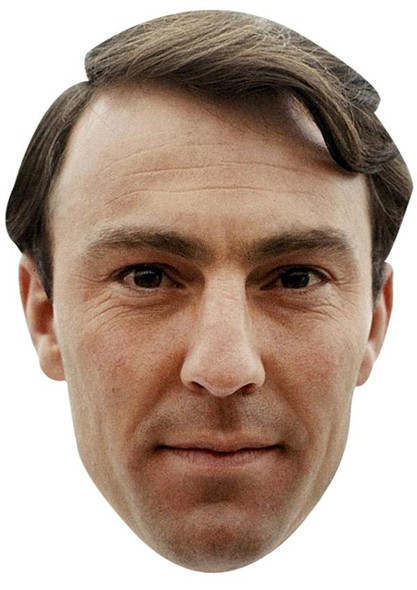Jimmy Greaves Young Jb - Footballer Fancy Dress Cardboard Celebrity Face Mask
