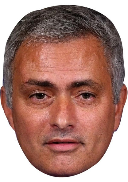 Jose Mourinho Jb - Footballer Fancy Dress Cardboard Celebrity Face Mask