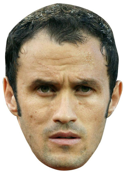 Ricardo Carvalho Jb - Footballer Fancy Dress Cardboard Celebrity Face Mask