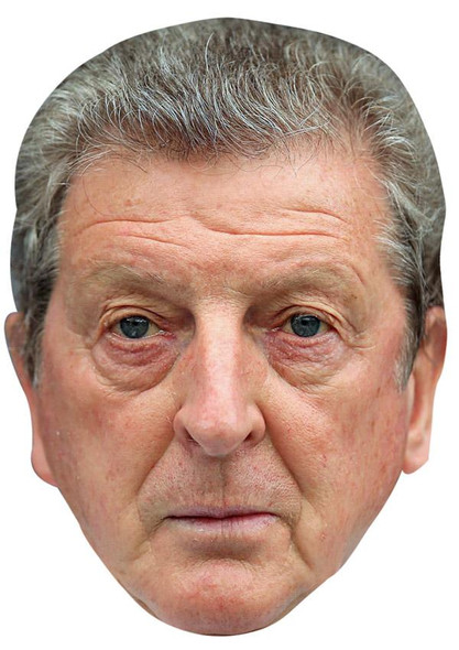 Roy Hodgson Jb - Footballer Fancy Dress Cardboard Celebrity Face Mask