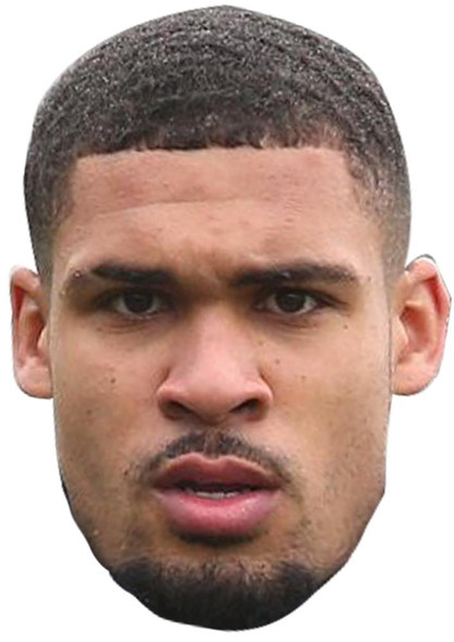 Ruben Loftus Cheek Jb - Footballer Fancy Dress Cardboard Celebrity Face Mask