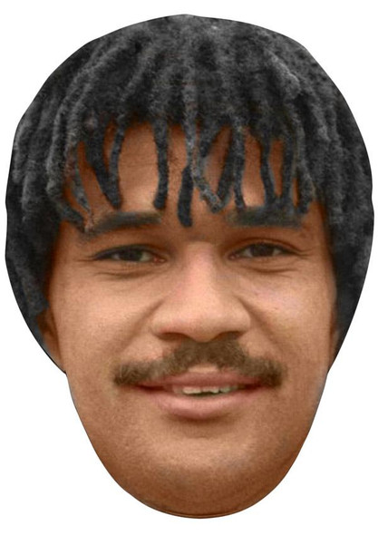 Ruud Gullit Young Jb - Footballer Fancy Dress Cardboard Celebrity Face Mask