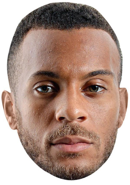 Ryan Bertrand Jb - Footballer Fancy Dress Cardboard Celebrity Face Mask
