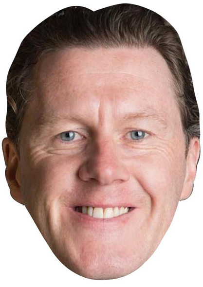 Steve Mcmanaman Jb - Footballer Fancy Dress Cardboard Celebrity Face Mask