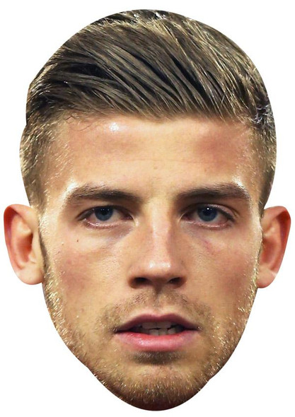 Toby Alderweireld Jb - Footballer Fancy Dress Cardboard Celebrity Face Mask