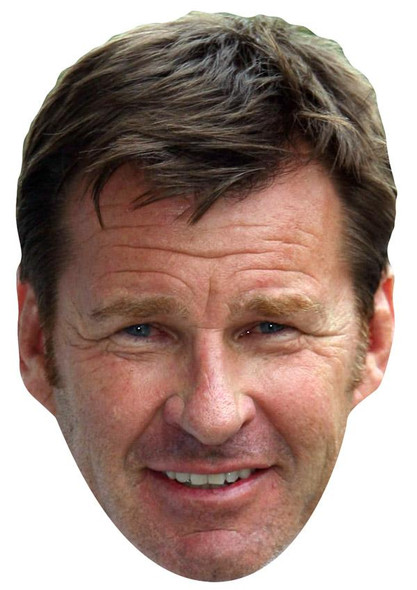 Nick Faldo Jb - Golf Fancy Dress Cardboard Celebrity Face Mask