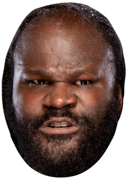 Mark Henry Jb - Tv Star Fancy Dress Cardboard Celebrity Face Mask