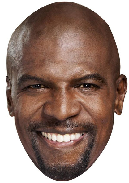 Terry Crews Jb - Tv Star Fancy Dress Cardboard Celebrity Face Mask