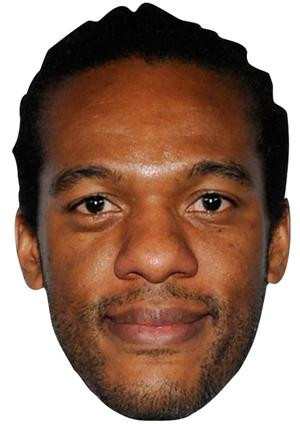 Herb Dean Mask Jb - Tv Star Fancy Dress Cardboard Celebrity Face Mask