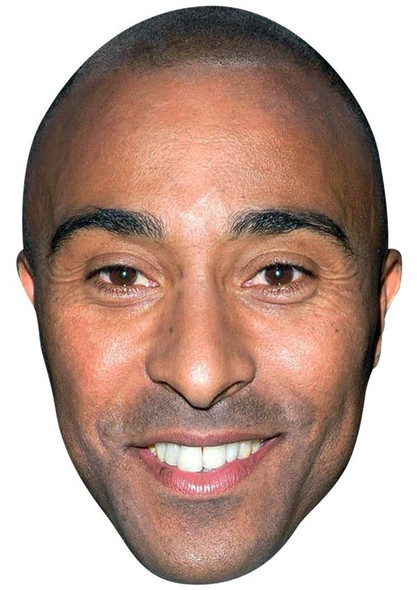 Colin Jackson Jb - Athletics Fancy Dress Cardboard Celebrity Face Mask
