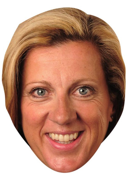 Sally Gunnell Jb - Athletics Fancy Dress Cardboard Celebrity Face Mask