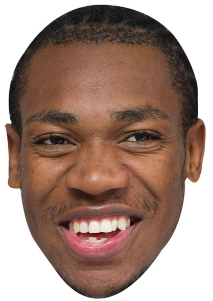 Yohan Blake Jb - Athletics Fancy Dress Cardboard Celebrity Face Mask