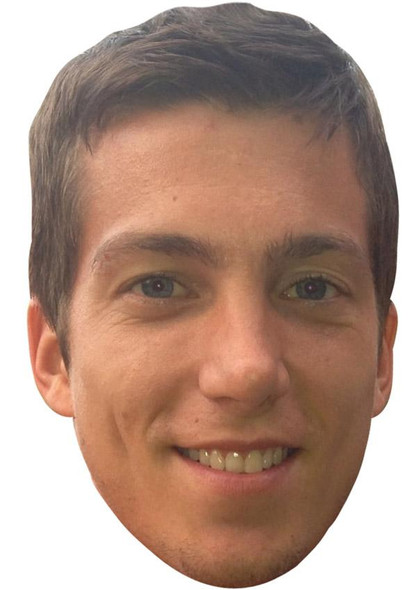 Aljaz Bedene Jb - Tennis Fancy Dress Cardboard Celebrity Face Mask