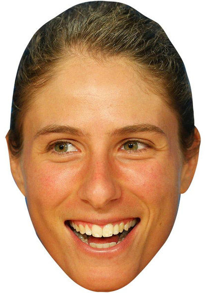 Johanna Konta Jb - Tennis Fancy Dress Cardboard Celebrity Face Mask