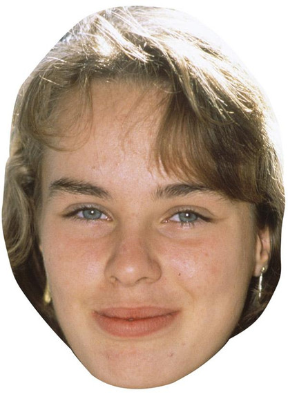 Martina Hingis 90S Jb - Tennis Fancy Dress Cardboard Celebrity Face Mask